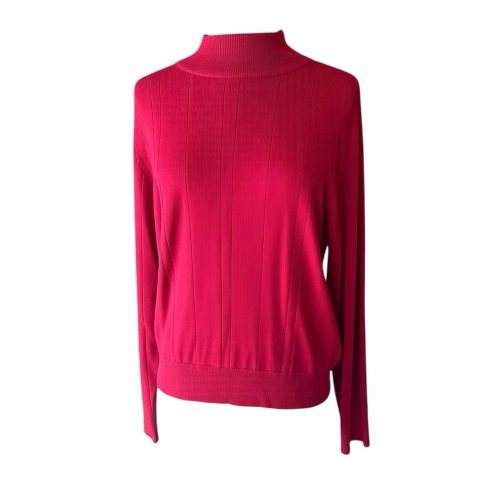 Late 1980s/Early‎ 90s Harve Benard Sport Lightweight Wool Blend Ribbed Sweater